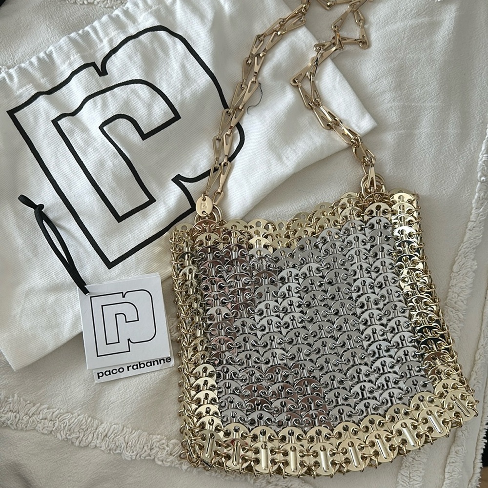 Iconic gold and silver 1969 bag, RARE